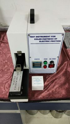 AATCC8/165 Electric Auto Color Factness Friction Test Machine For Textile